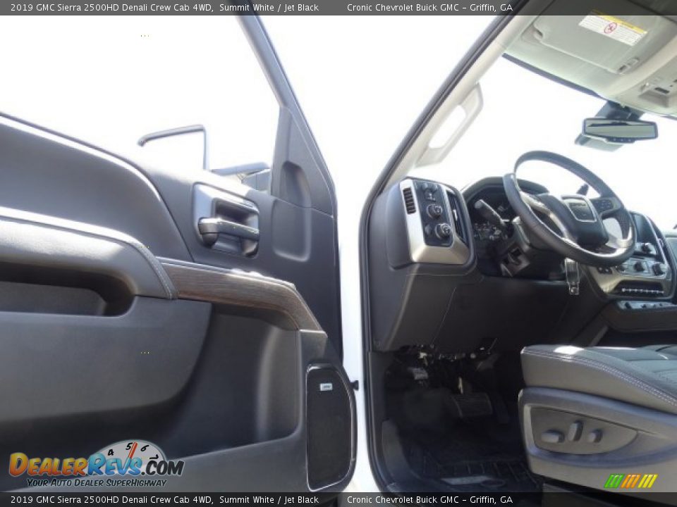 2019 GMC Sierra 2500HD Denali Crew Cab 4WD Summit White / Jet Black Photo #14