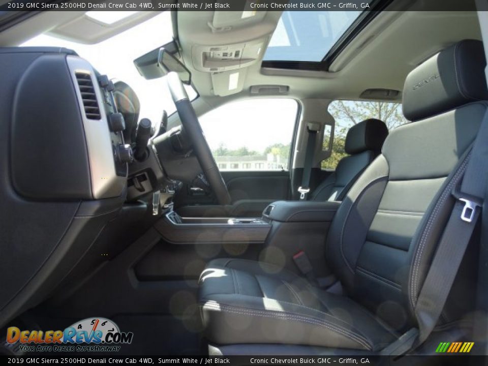 2019 GMC Sierra 2500HD Denali Crew Cab 4WD Summit White / Jet Black Photo #18