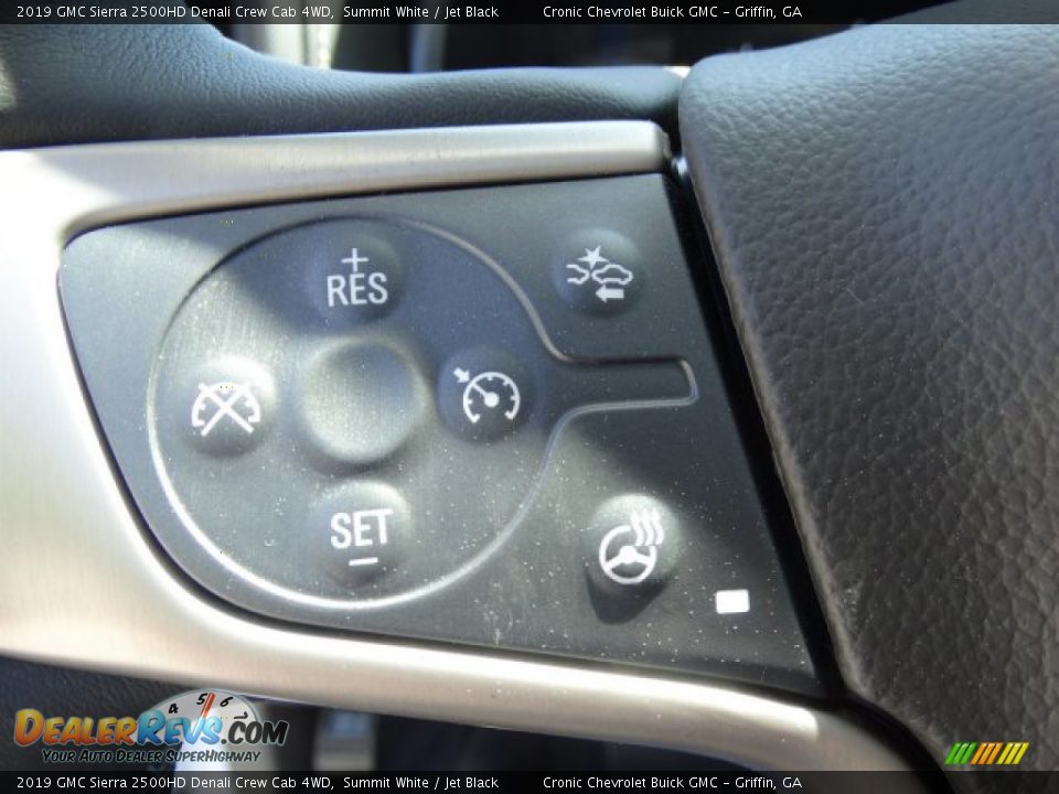 2019 GMC Sierra 2500HD Denali Crew Cab 4WD Summit White / Jet Black Photo #20