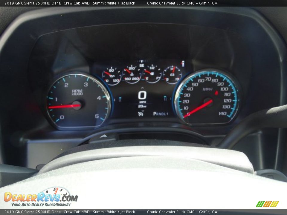 2019 GMC Sierra 2500HD Denali Crew Cab 4WD Summit White / Jet Black Photo #21