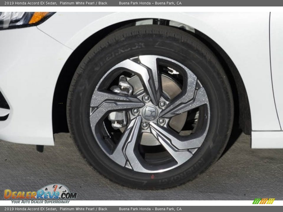 2019 Honda Accord EX Sedan Platinum White Pearl / Black Photo #11