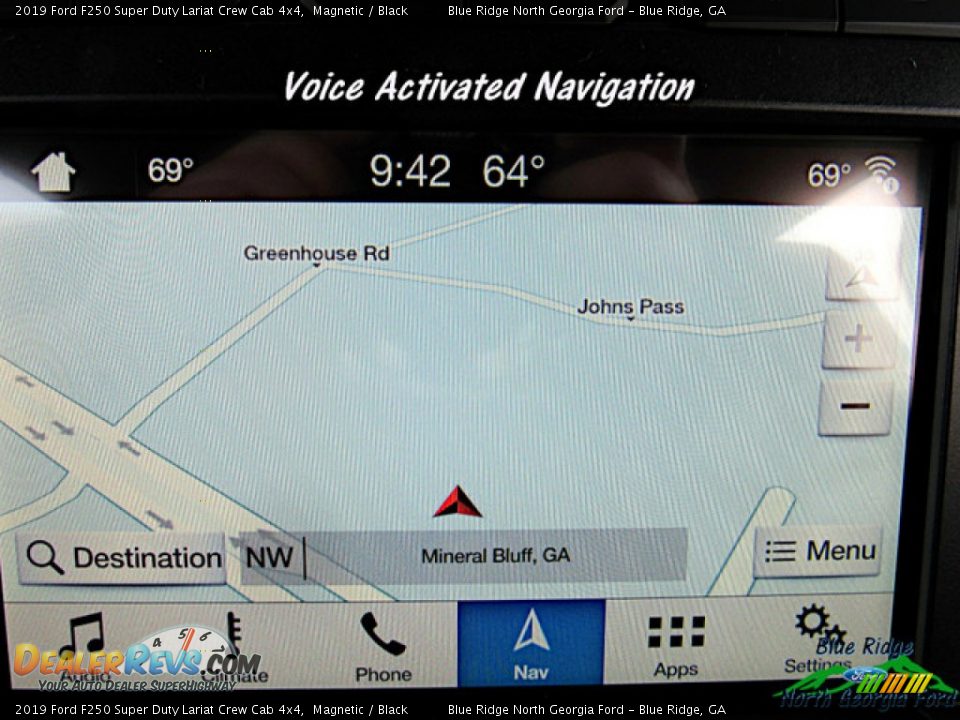 2019 Ford F250 Super Duty Lariat Crew Cab 4x4 Magnetic / Black Photo #21