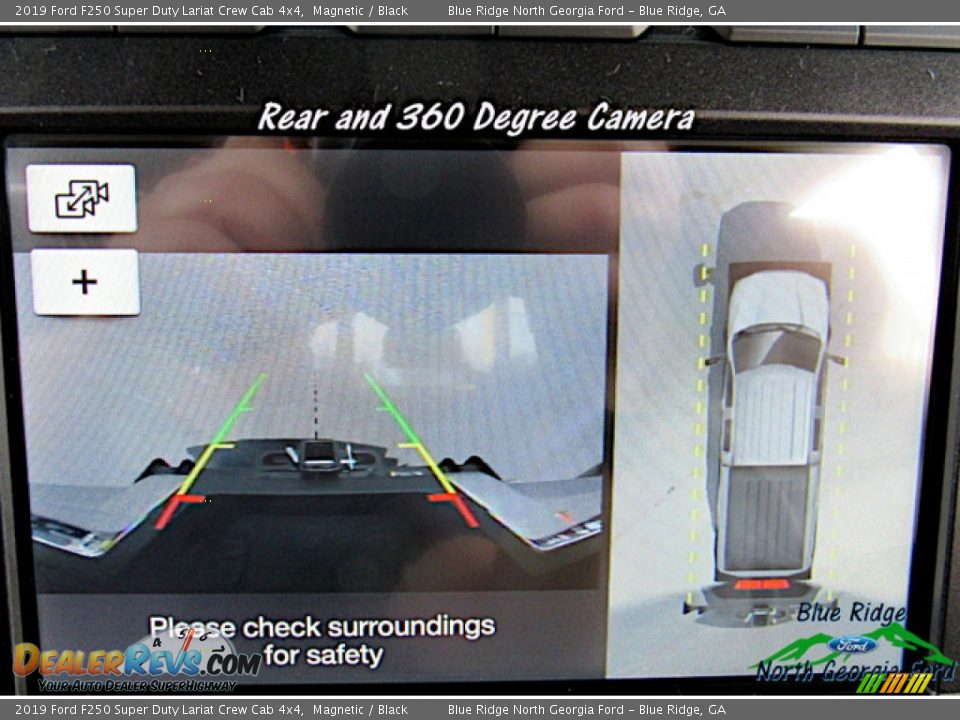 2019 Ford F250 Super Duty Lariat Crew Cab 4x4 Magnetic / Black Photo #22