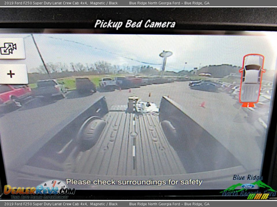 2019 Ford F250 Super Duty Lariat Crew Cab 4x4 Magnetic / Black Photo #23