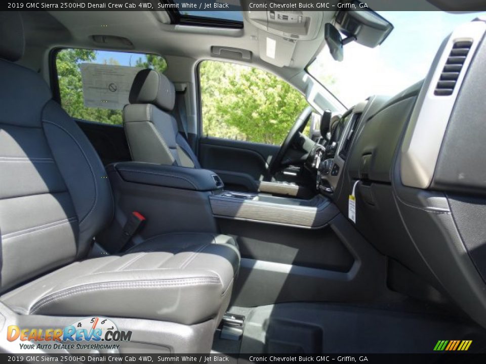 2019 GMC Sierra 2500HD Denali Crew Cab 4WD Summit White / Jet Black Photo #31