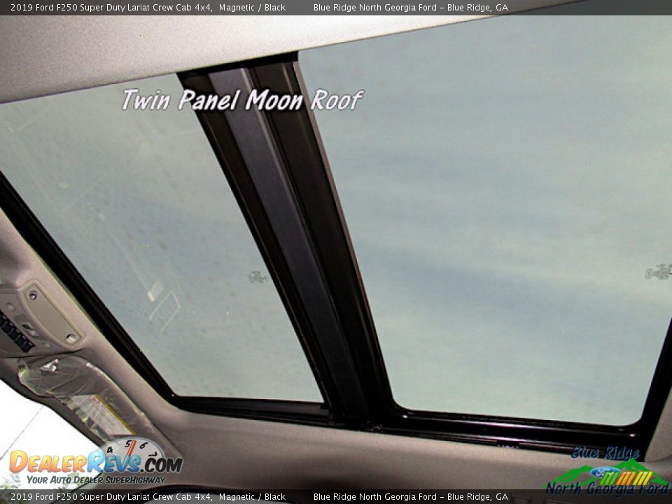 2019 Ford F250 Super Duty Lariat Crew Cab 4x4 Magnetic / Black Photo #30