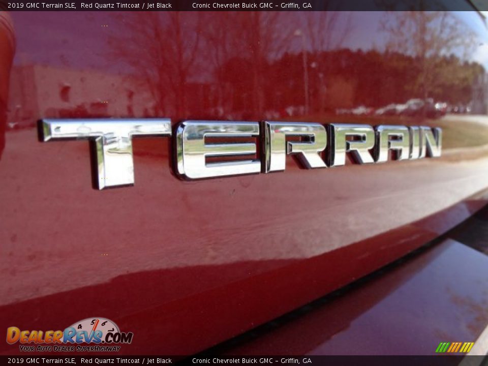 2019 GMC Terrain SLE Red Quartz Tintcoat / Jet Black Photo #8