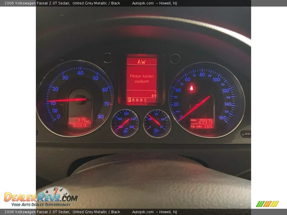 2006 Volkswagen Passat 2.0T Sedan United Grey Metallic / Black Photo #15