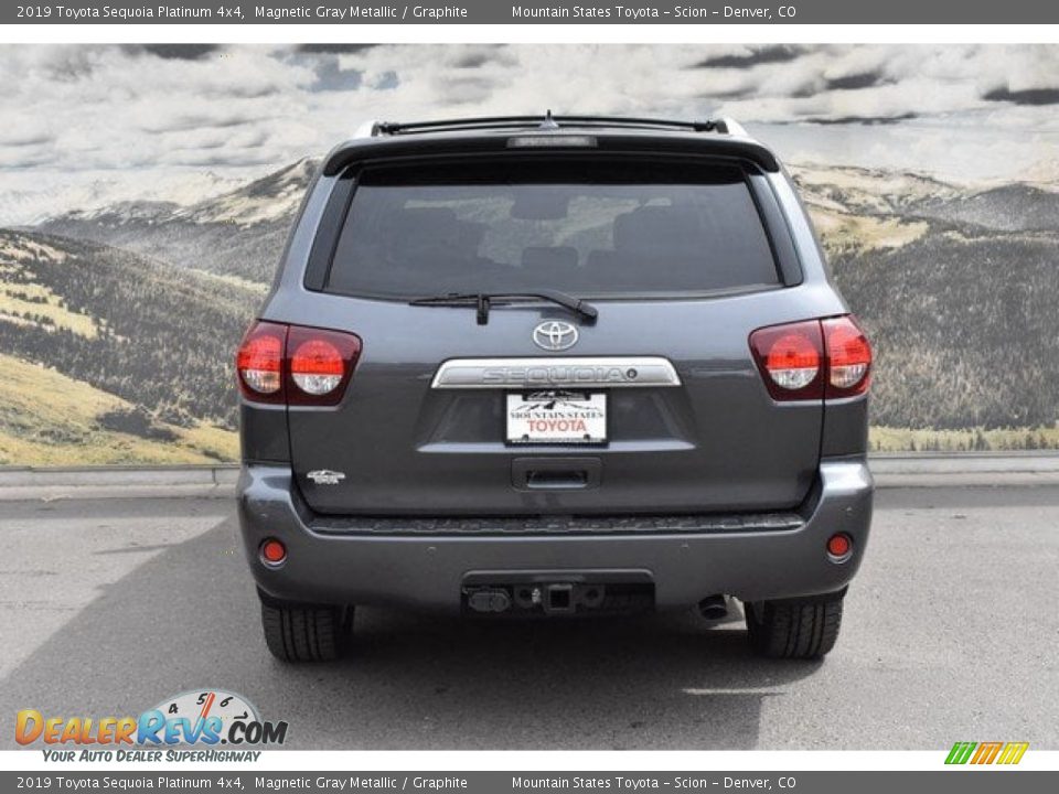 2019 Toyota Sequoia Platinum 4x4 Magnetic Gray Metallic / Graphite Photo #4