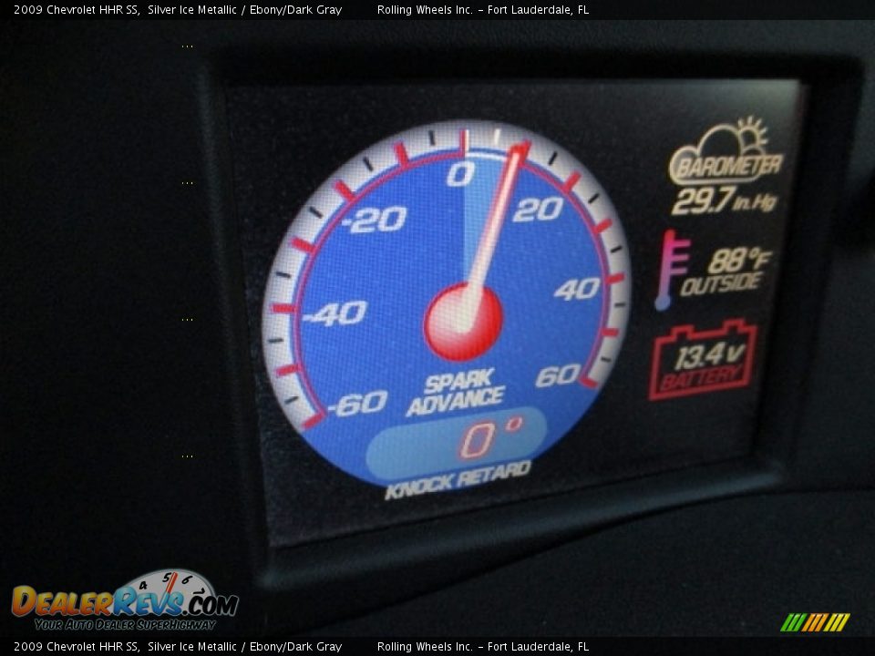 2009 Chevrolet HHR SS Silver Ice Metallic / Ebony/Dark Gray Photo #5