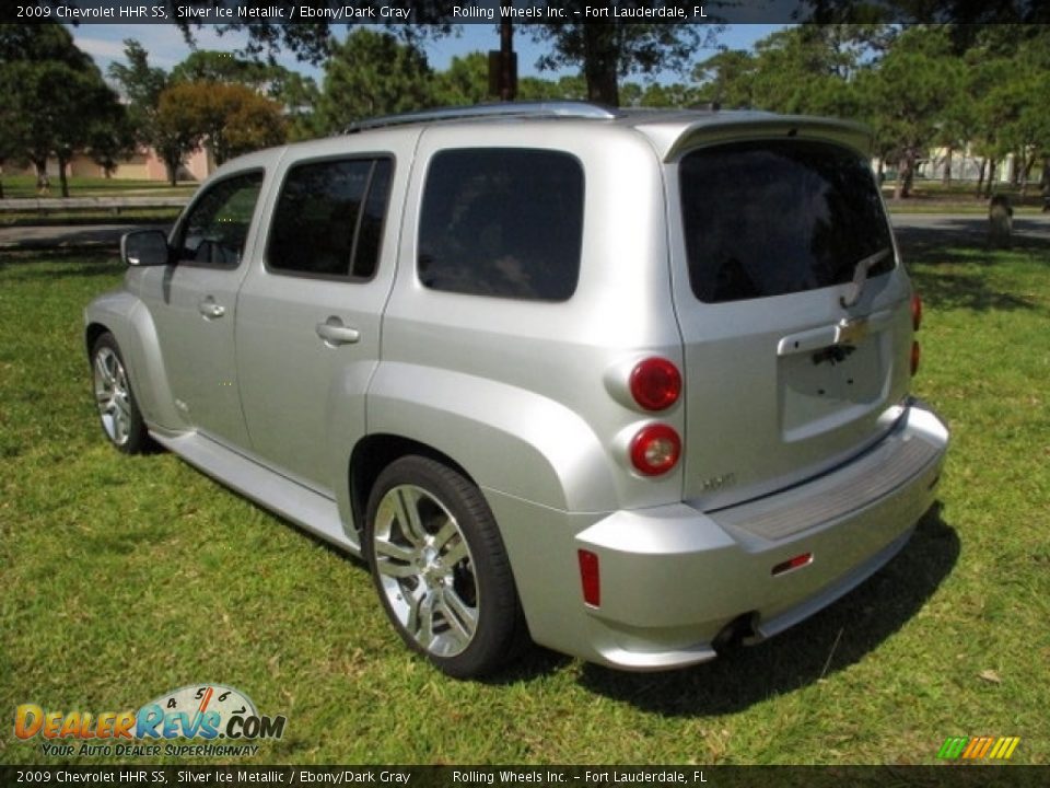 2009 Chevrolet HHR SS Silver Ice Metallic / Ebony/Dark Gray Photo #6