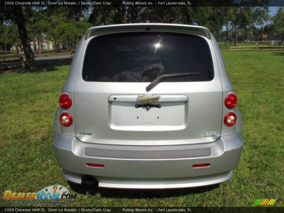 2009 Chevrolet HHR SS Silver Ice Metallic / Ebony/Dark Gray Photo #8