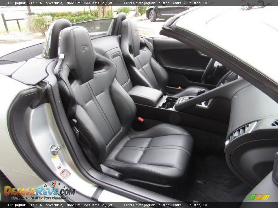 Front Seat of 2016 Jaguar F-TYPE R Convertible Photo #3