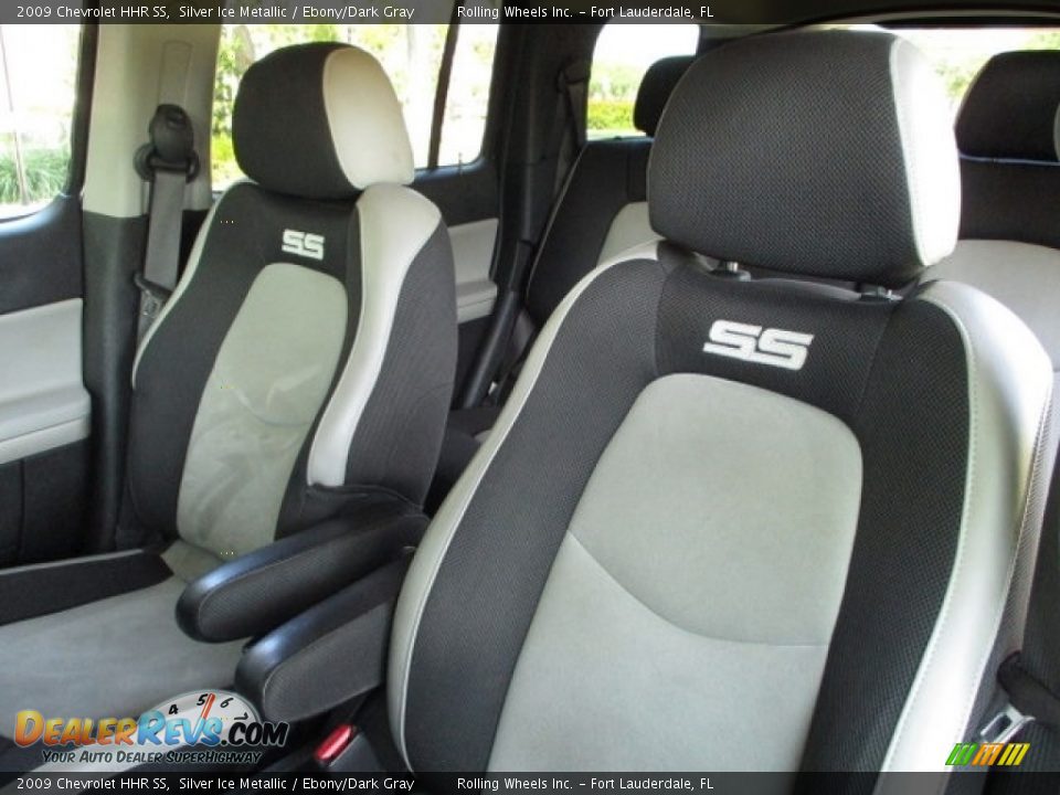 2009 Chevrolet HHR SS Silver Ice Metallic / Ebony/Dark Gray Photo #10