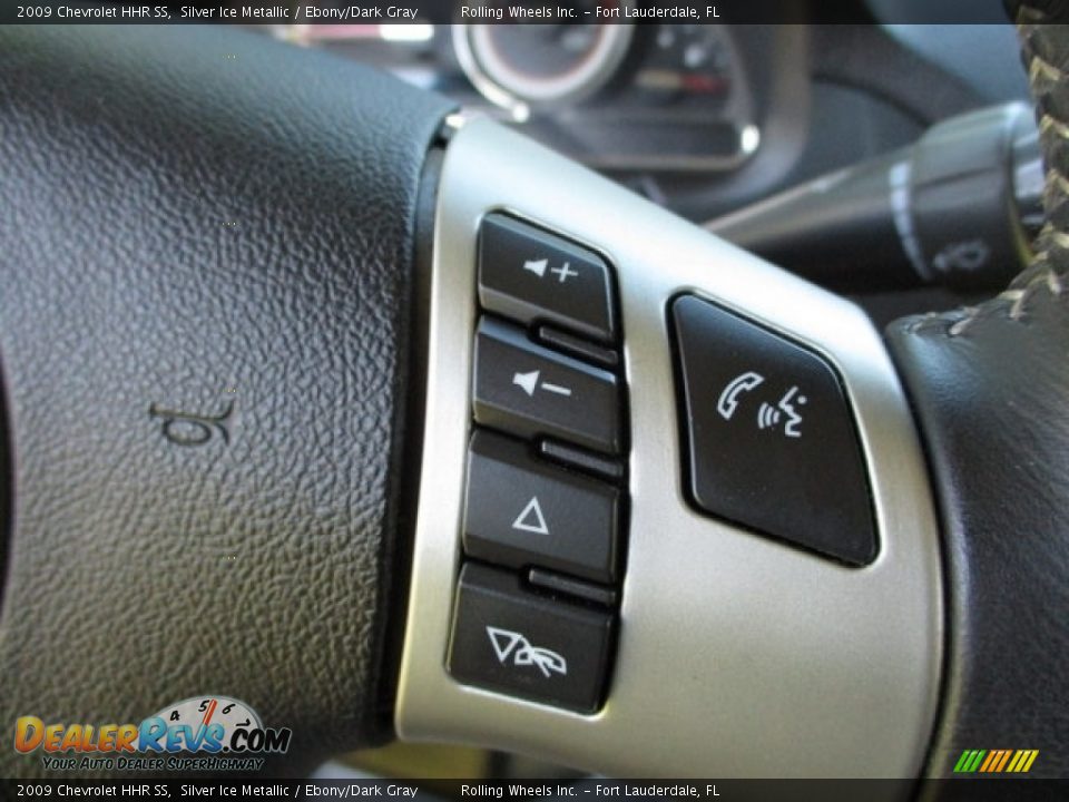 2009 Chevrolet HHR SS Silver Ice Metallic / Ebony/Dark Gray Photo #14