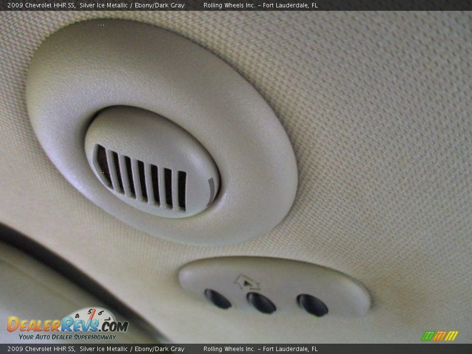 2009 Chevrolet HHR SS Silver Ice Metallic / Ebony/Dark Gray Photo #28