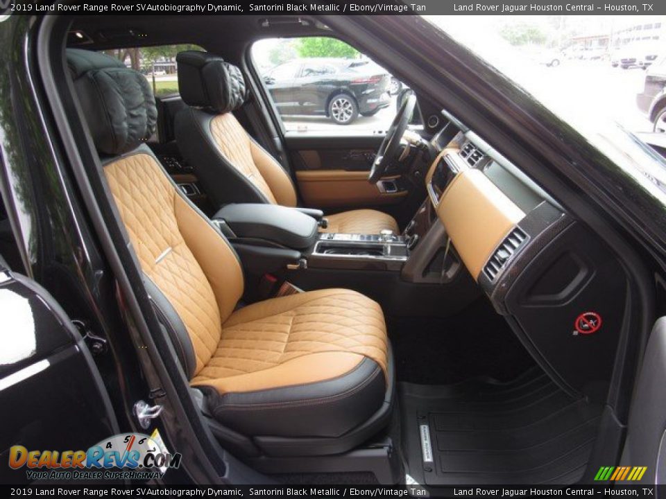 Ebony/Vintage Tan Interior - 2019 Land Rover Range Rover SVAutobiography Dynamic Photo #3