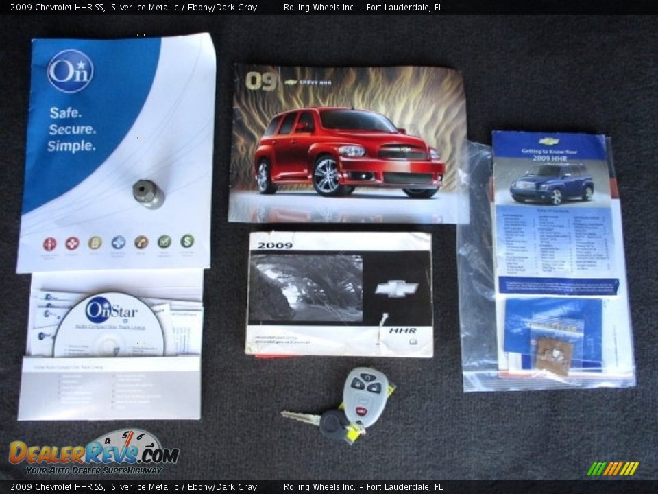 2009 Chevrolet HHR SS Silver Ice Metallic / Ebony/Dark Gray Photo #36