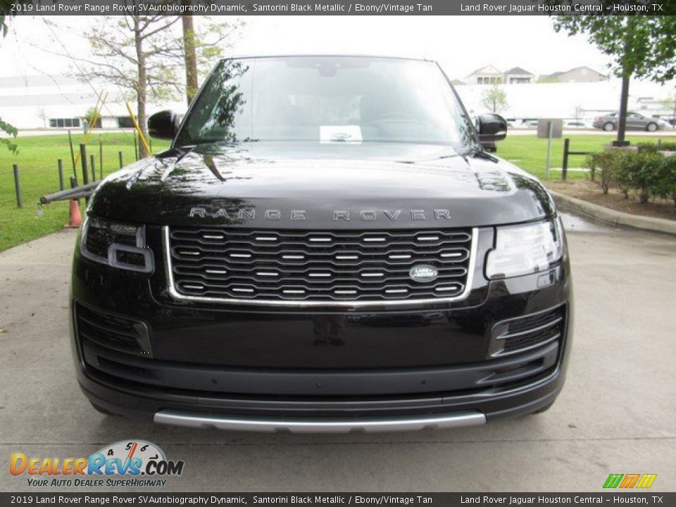 2019 Land Rover Range Rover SVAutobiography Dynamic Santorini Black Metallic / Ebony/Vintage Tan Photo #9