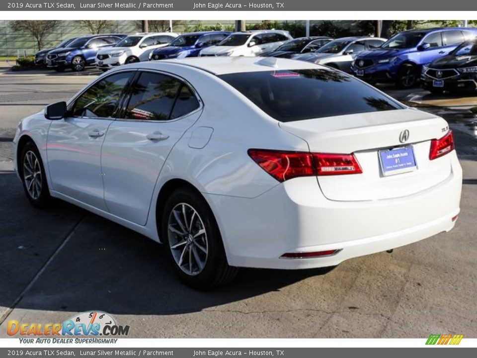 2019 Acura TLX Sedan Lunar Silver Metallic / Parchment Photo #5