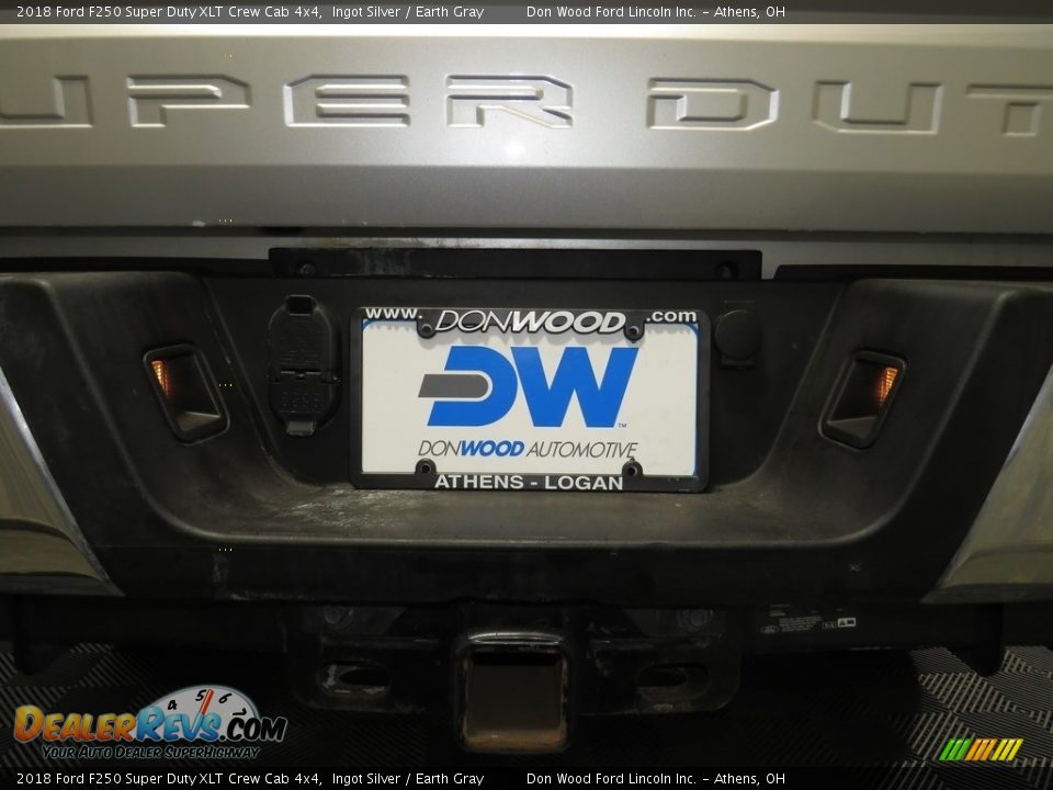2018 Ford F250 Super Duty XLT Crew Cab 4x4 Ingot Silver / Earth Gray Photo #7