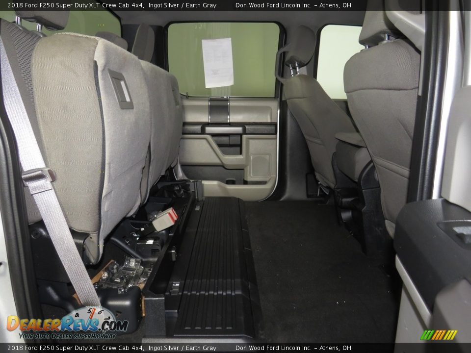 2018 Ford F250 Super Duty XLT Crew Cab 4x4 Ingot Silver / Earth Gray Photo #20