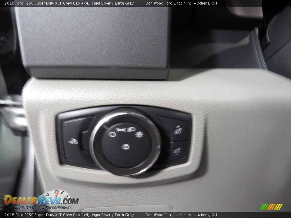 2018 Ford F250 Super Duty XLT Crew Cab 4x4 Ingot Silver / Earth Gray Photo #21