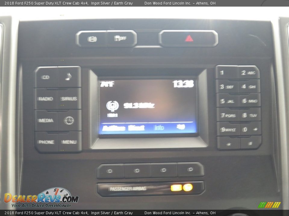 2018 Ford F250 Super Duty XLT Crew Cab 4x4 Ingot Silver / Earth Gray Photo #24