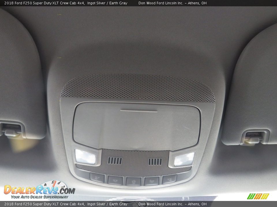 2018 Ford F250 Super Duty XLT Crew Cab 4x4 Ingot Silver / Earth Gray Photo #33