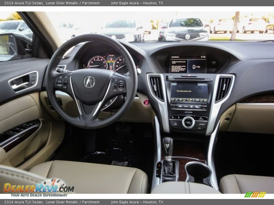 2019 Acura TLX Sedan Lunar Silver Metallic / Parchment Photo #26