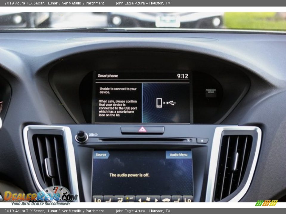 2019 Acura TLX Sedan Lunar Silver Metallic / Parchment Photo #28