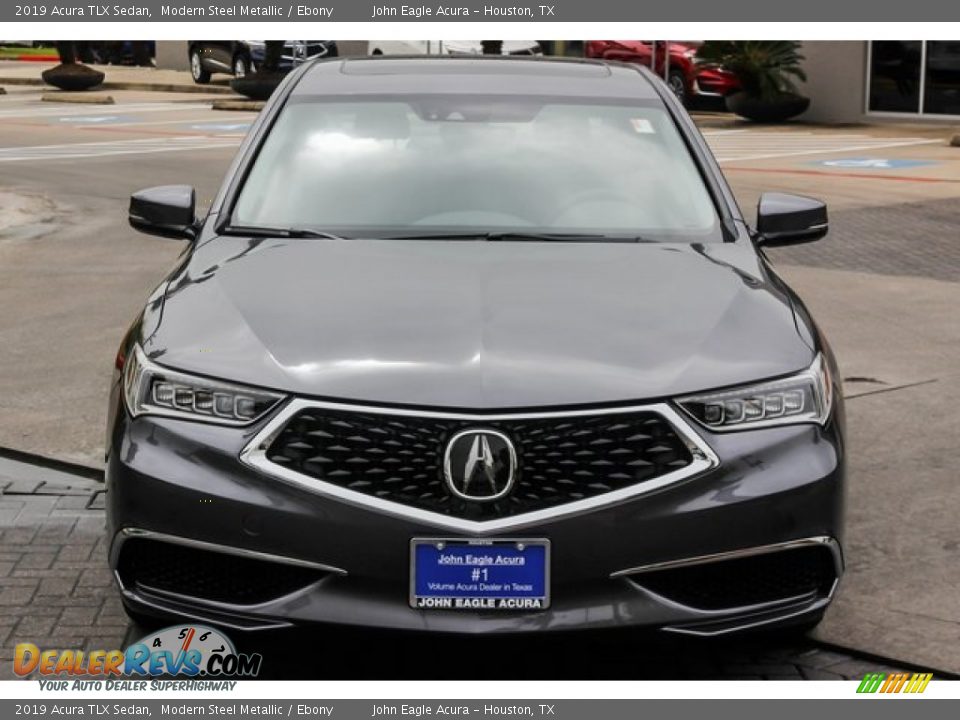 2019 Acura TLX Sedan Modern Steel Metallic / Ebony Photo #2