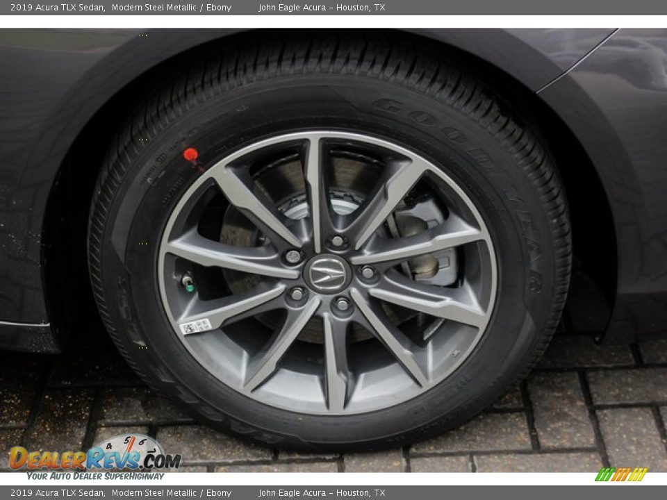 2019 Acura TLX Sedan Modern Steel Metallic / Ebony Photo #10