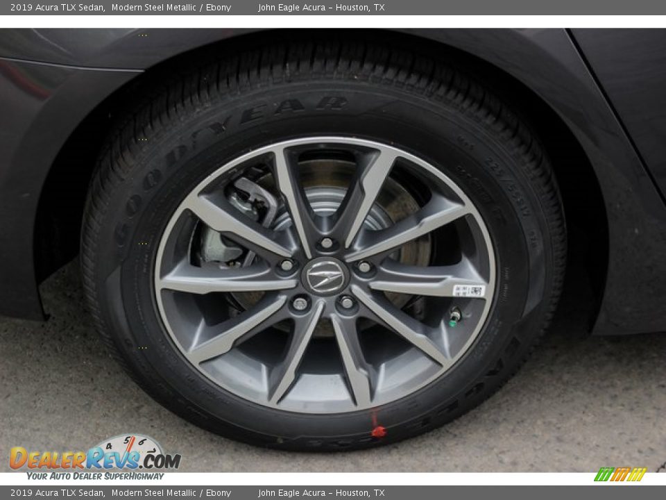 2019 Acura TLX Sedan Modern Steel Metallic / Ebony Photo #11