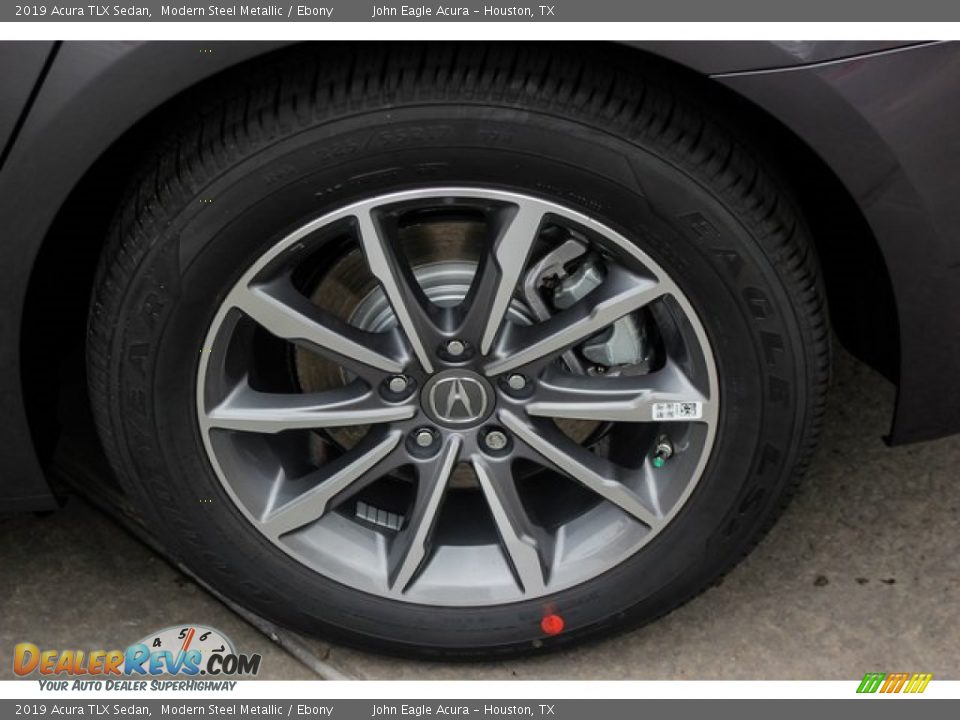 2019 Acura TLX Sedan Modern Steel Metallic / Ebony Photo #14