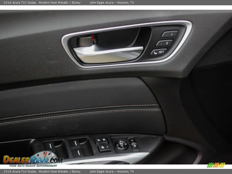 2019 Acura TLX Sedan Modern Steel Metallic / Ebony Photo #15