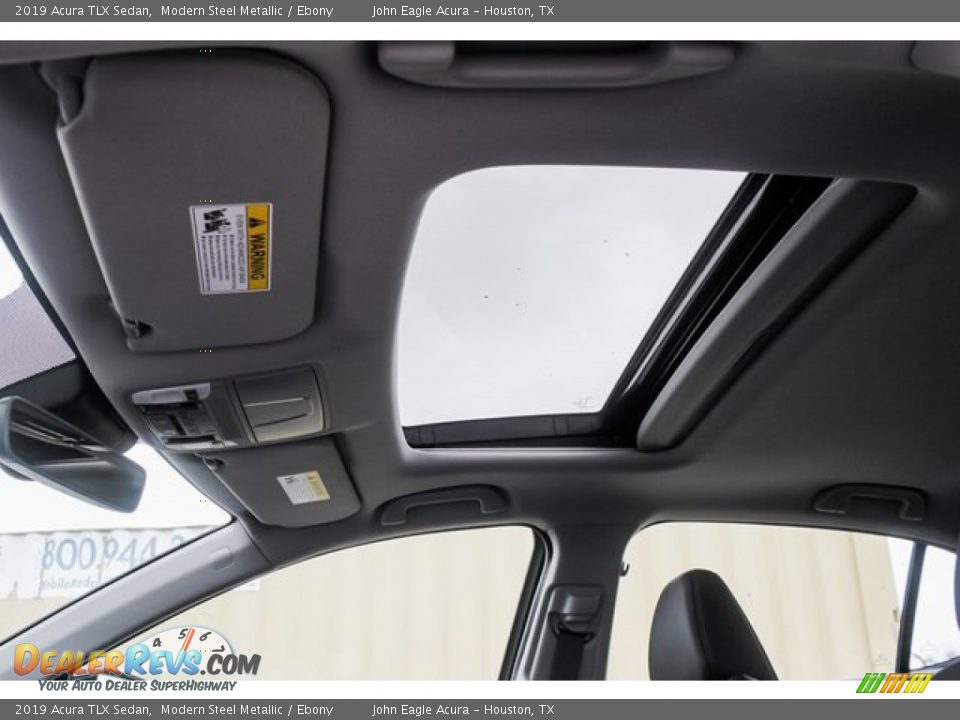 2019 Acura TLX Sedan Modern Steel Metallic / Ebony Photo #17