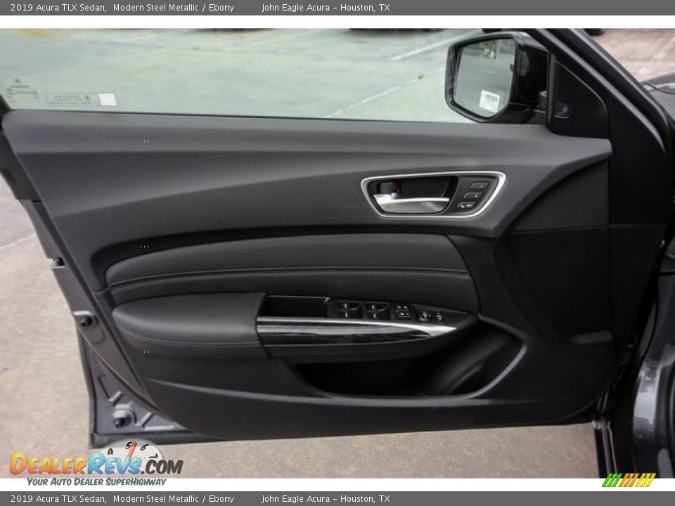 2019 Acura TLX Sedan Modern Steel Metallic / Ebony Photo #18