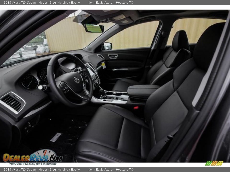 2019 Acura TLX Sedan Modern Steel Metallic / Ebony Photo #19