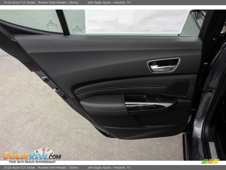 2019 Acura TLX Sedan Modern Steel Metallic / Ebony Photo #20