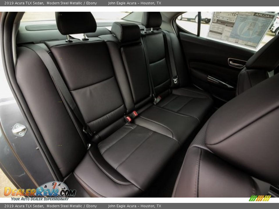 2019 Acura TLX Sedan Modern Steel Metallic / Ebony Photo #24