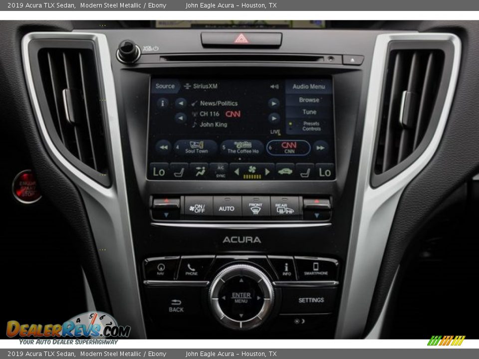 2019 Acura TLX Sedan Modern Steel Metallic / Ebony Photo #30