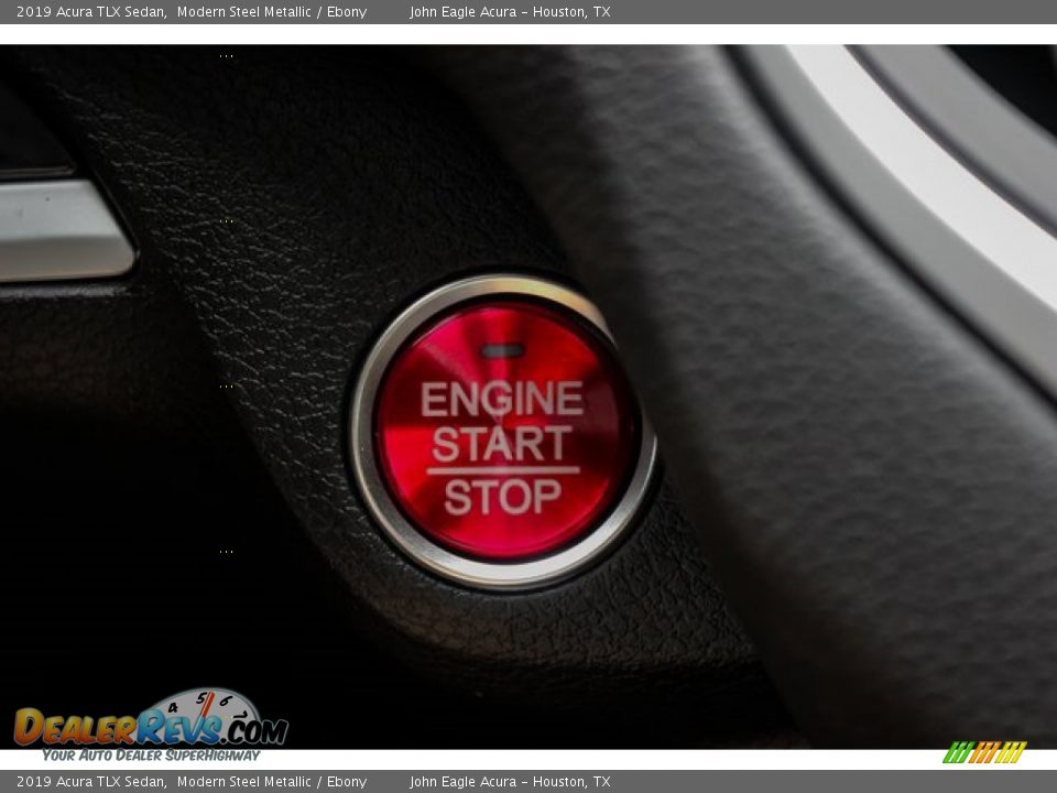2019 Acura TLX Sedan Modern Steel Metallic / Ebony Photo #34