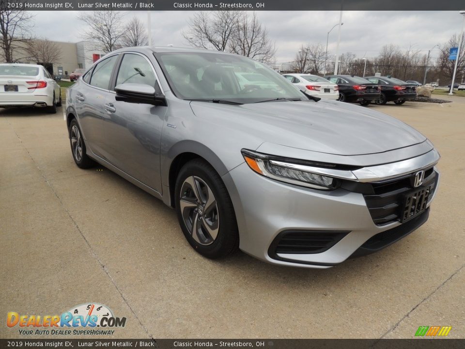 2019 Honda Insight EX Lunar Silver Metallic / Black Photo #3