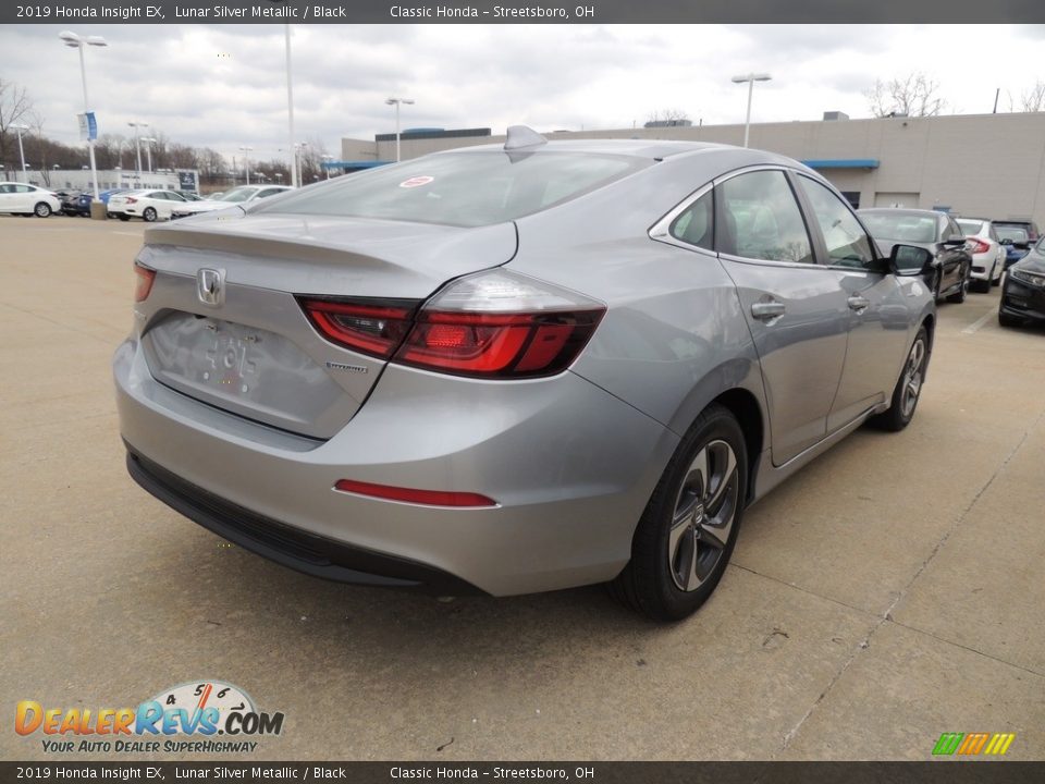 2019 Honda Insight EX Lunar Silver Metallic / Black Photo #4