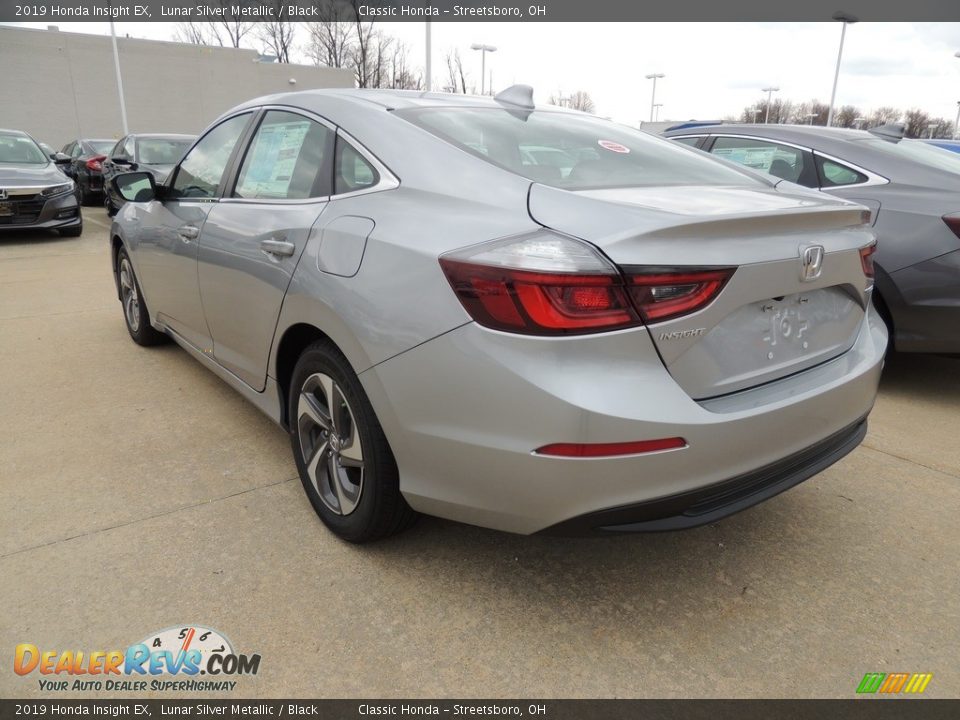 2019 Honda Insight EX Lunar Silver Metallic / Black Photo #5
