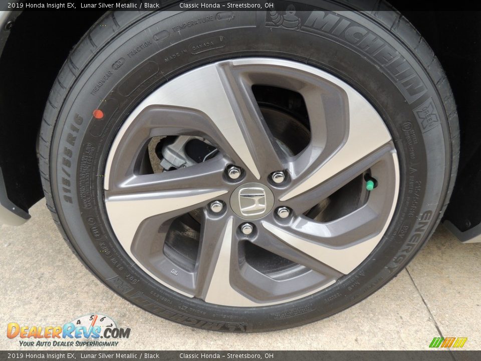 2019 Honda Insight EX Lunar Silver Metallic / Black Photo #6