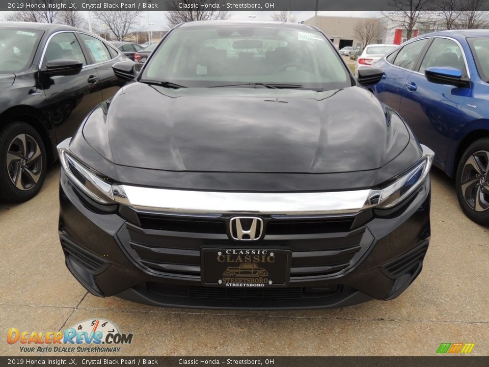 2019 Honda Insight LX Crystal Black Pearl / Black Photo #2