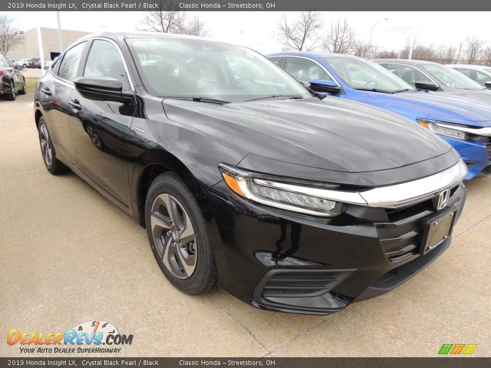 2019 Honda Insight LX Crystal Black Pearl / Black Photo #3
