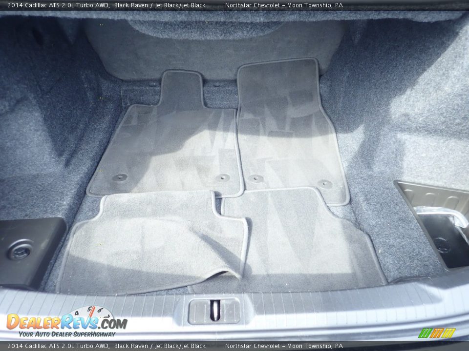 2014 Cadillac ATS 2.0L Turbo AWD Black Raven / Jet Black/Jet Black Photo #7